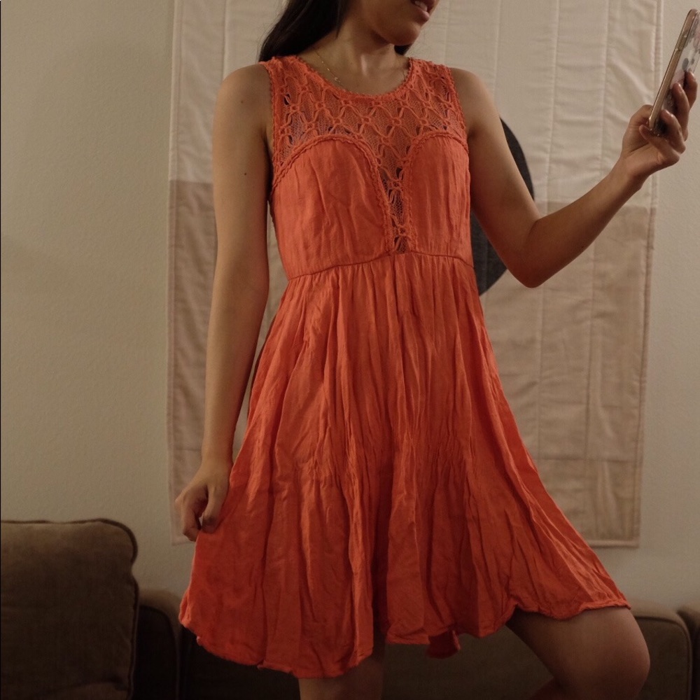 Free People Lace Sleeveless Top